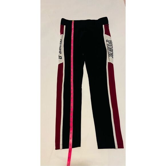 Victoria's Secret PINK black and burgundy ultimate leggings - Picture 4 of 5